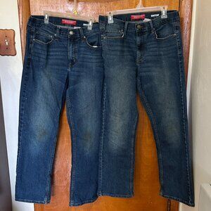 Two pairs of men's Denim Source jeans - Good for work